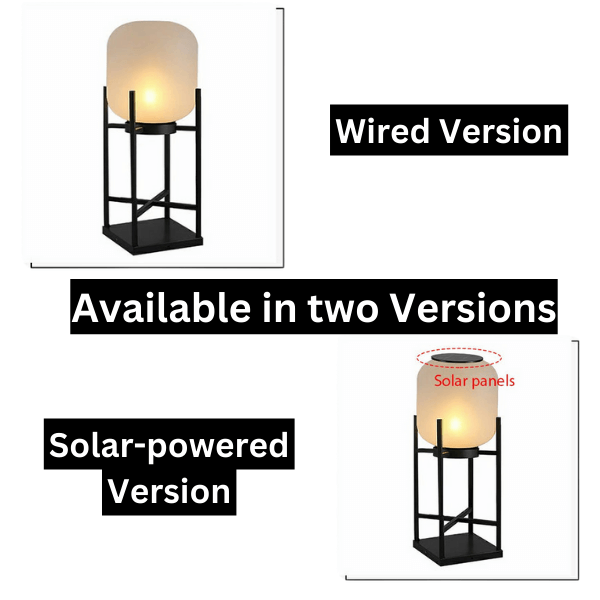 Solar Outdoor Floor Lamp Lantern