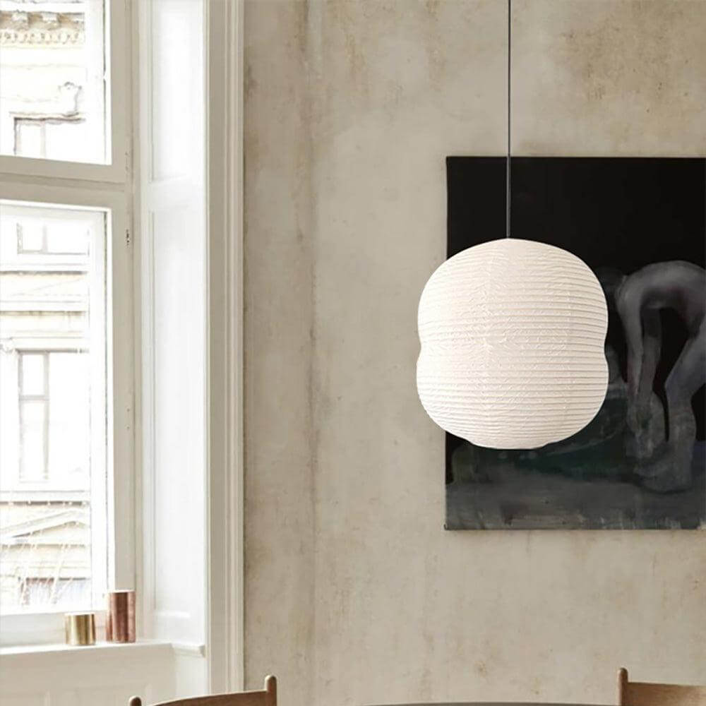 Handmade Washi Paper Pendant Light - 40cm