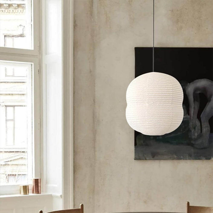 Handmade Washi Paper Pendant Light - 40cm