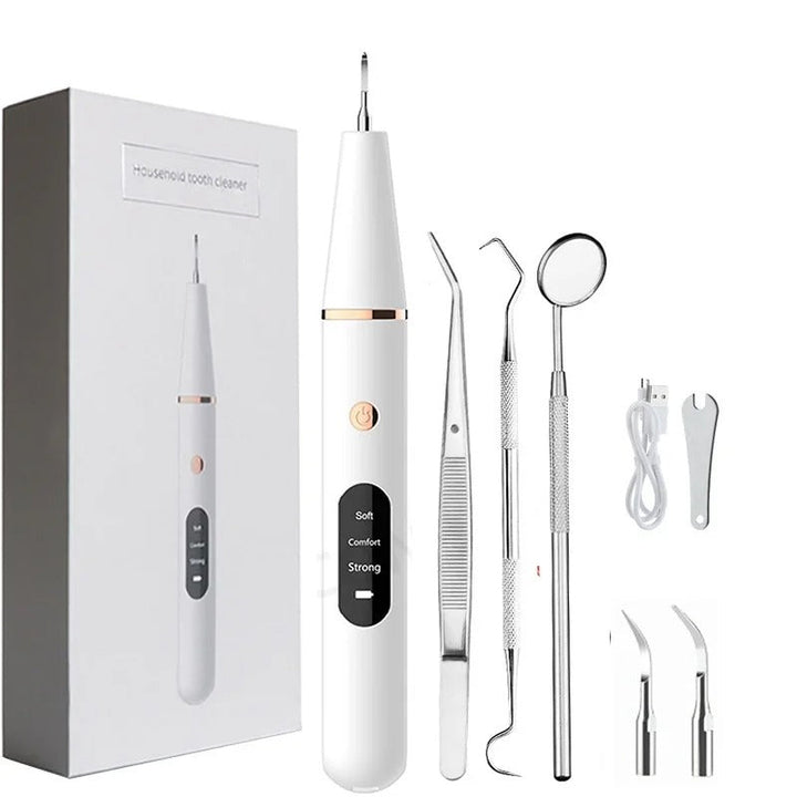 Ultrasonic Plaque Remover - Deep Teeth Cleaning Device