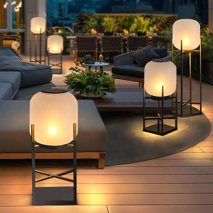Solar Outdoor Floor Lamp Lantern