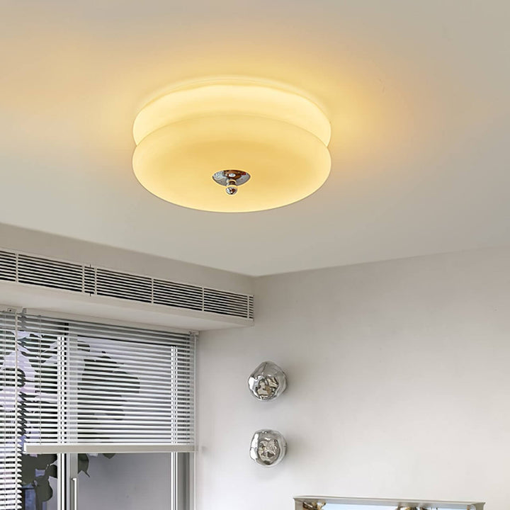Geometric Art Deco Ceiling Light Fixture