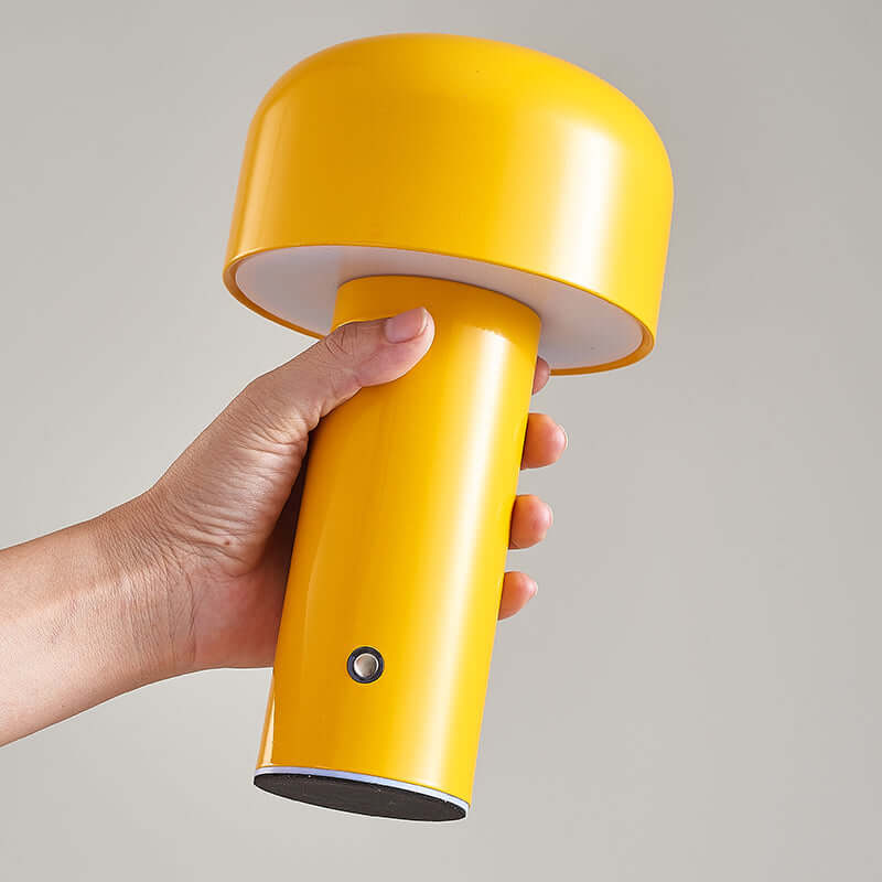Cordless Mushroom Lamp with 3 Dimming Modes
