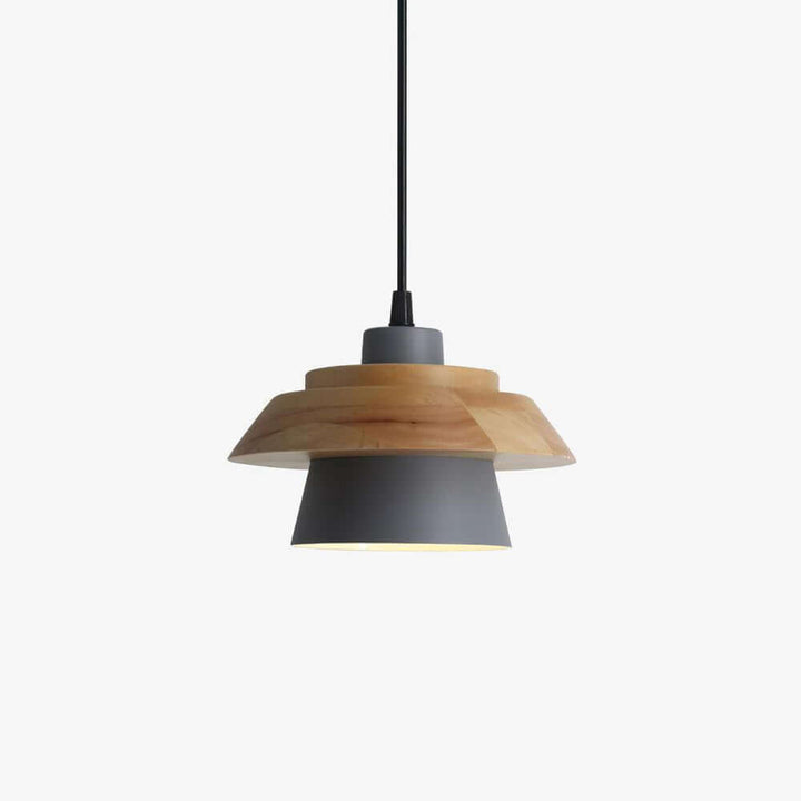 Natural Stone & Wood Pendant Lamp