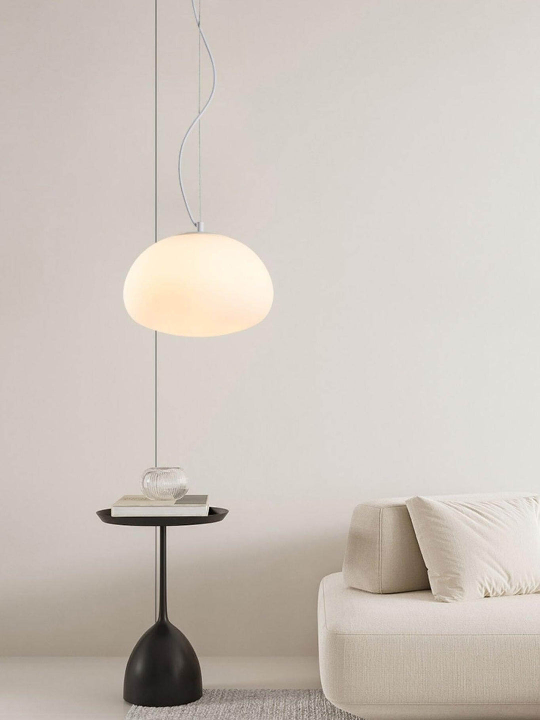 Glass Globe Pendant Light Fixture