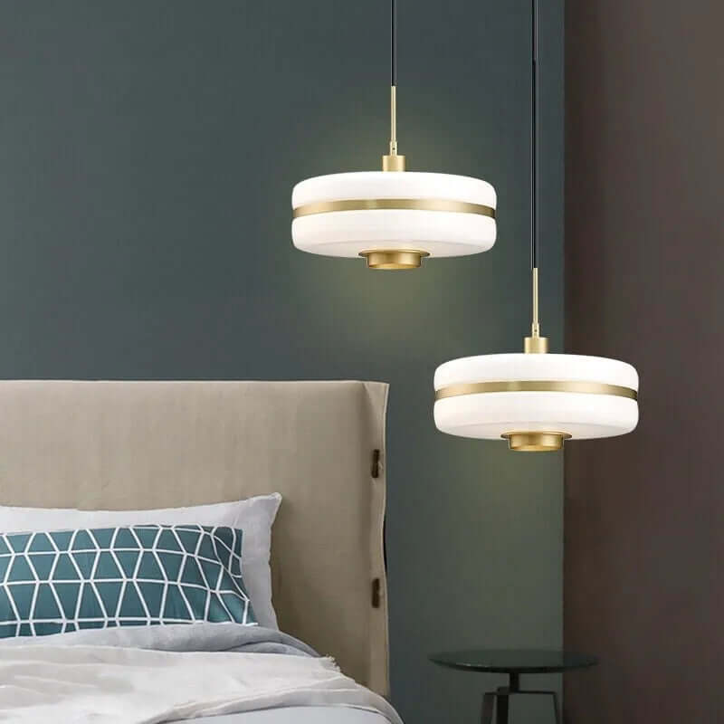 Modern Glass Pendant Light Fixture for Dining Room