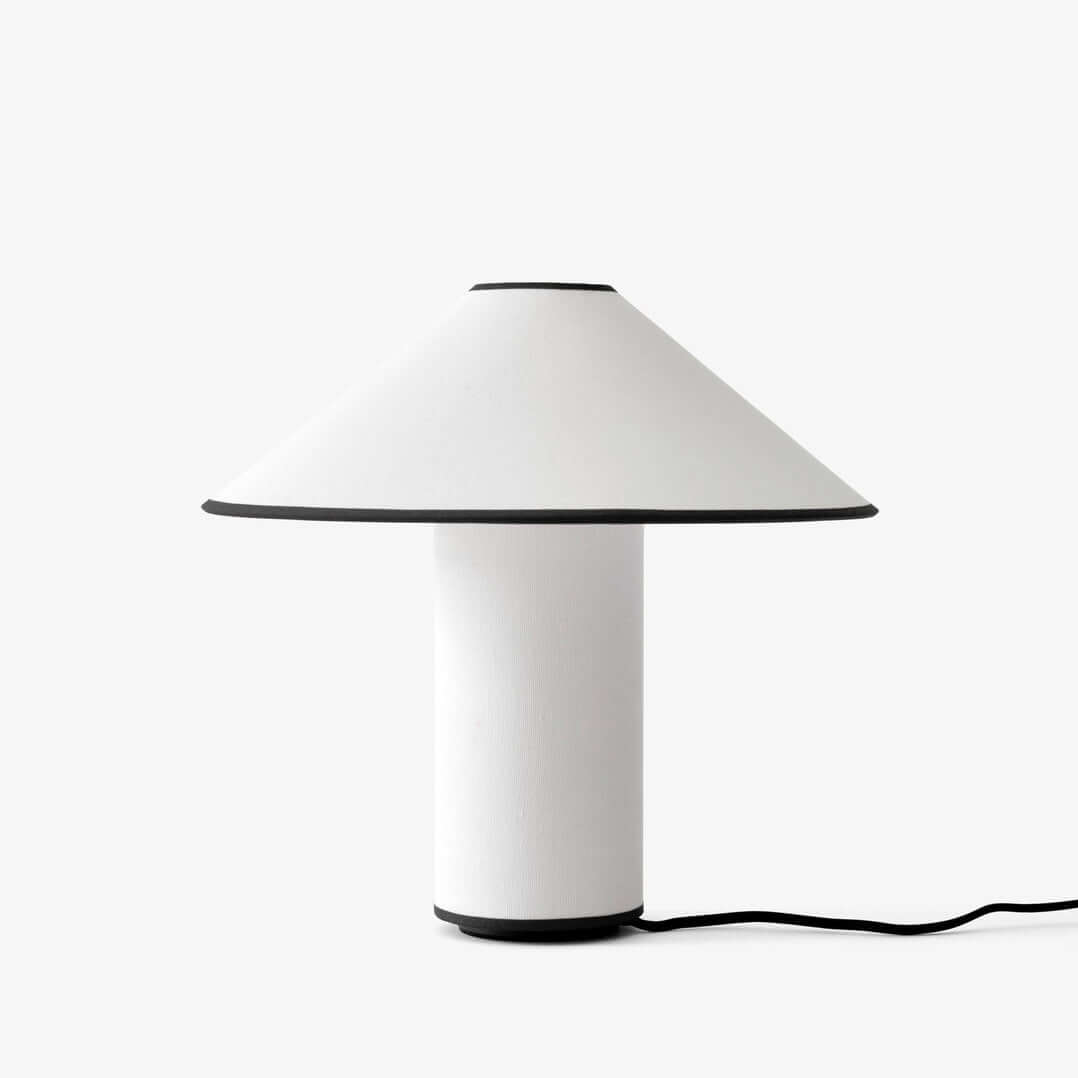 Elegant Metal & Fabric Table Lamp 32cm
