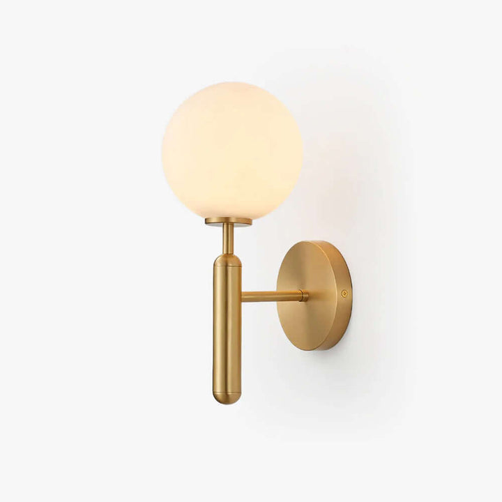 Modern Glass Wall Sconce - Elegant Lighting Fixture
