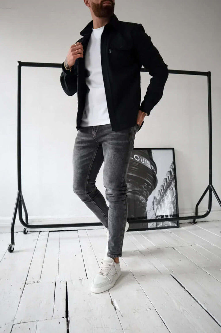 Men's Premium Overshirt - Versatile & Stylish