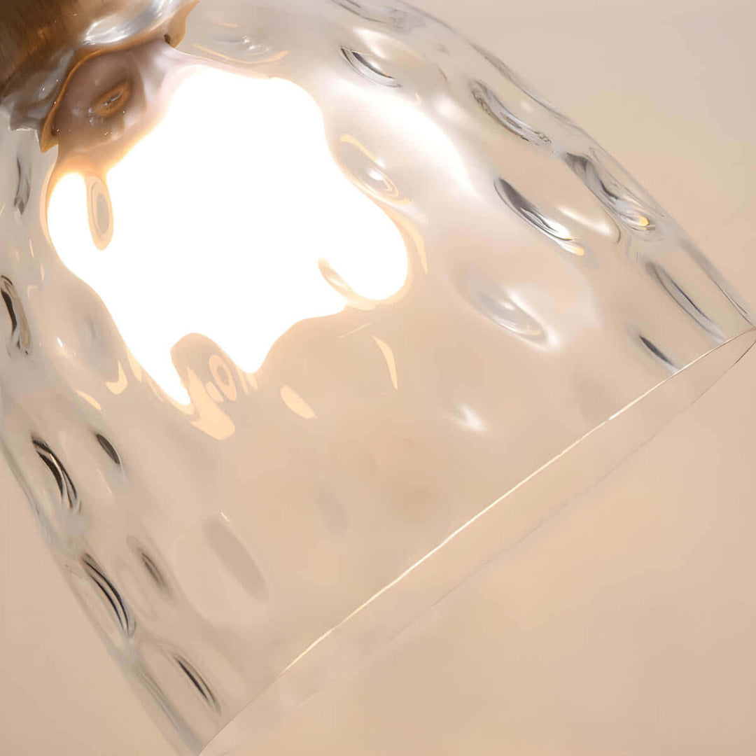 Modern Glass Chandelier for Dining Room, Entryway or Kitchen Lighting