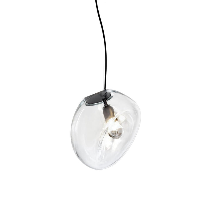Modern Glass Pendant Lamp, Water Drop Design