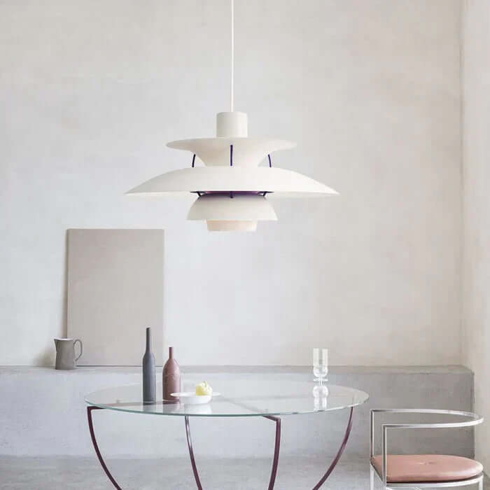 Modern LED Hanging Lamp with Shade