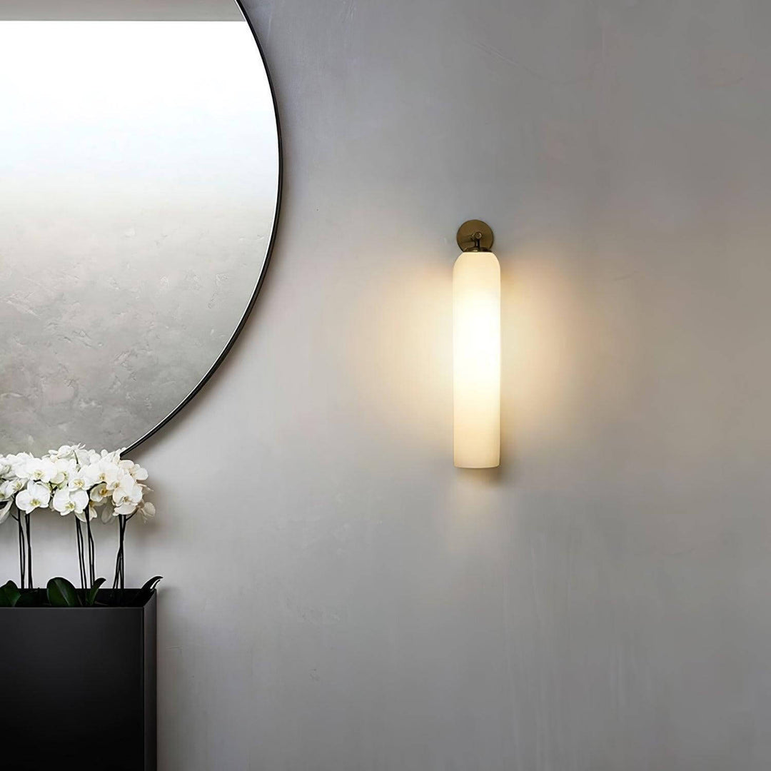 Elegant Glass Wall Sconce Light Fixture