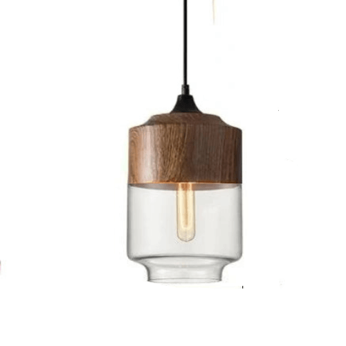 Elegant Glass Pendant Light with Adjustable Cable