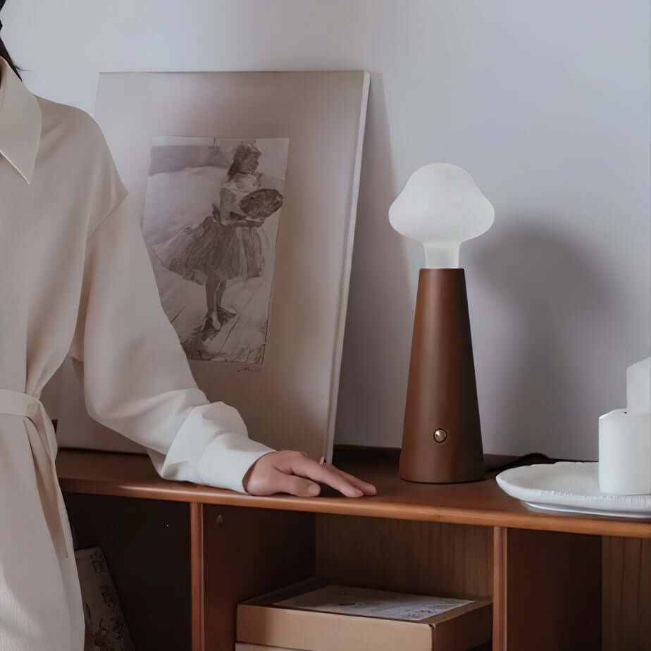 Modern Cloud-Shaped Table Lamp with Adjustable Lighting
