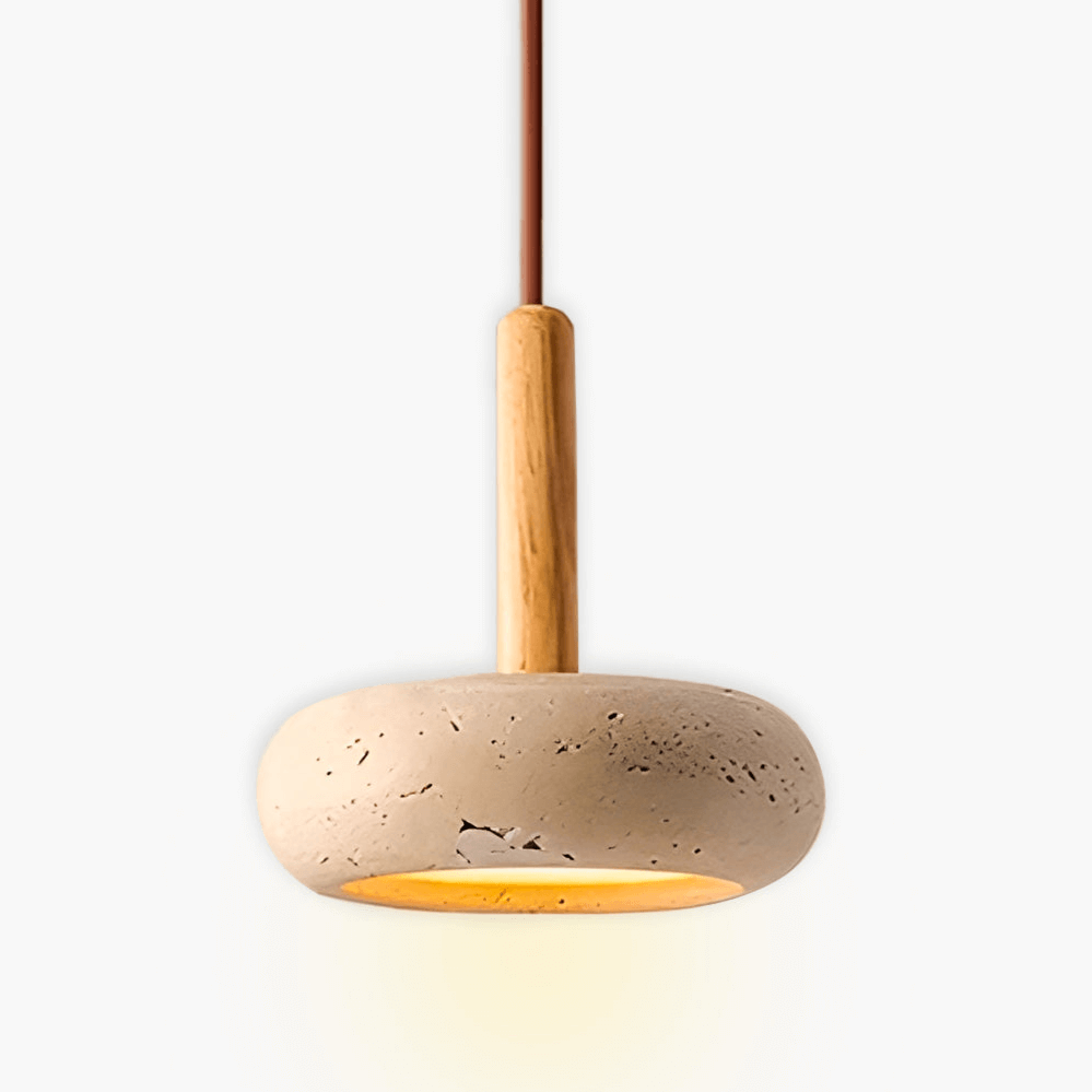 Natural Stone Pendant Light 15cm