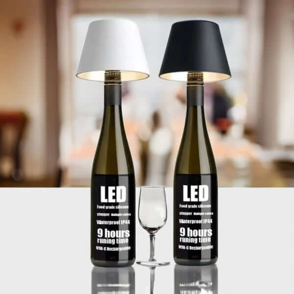 Rechargeable Wine Bottle Lamp Head