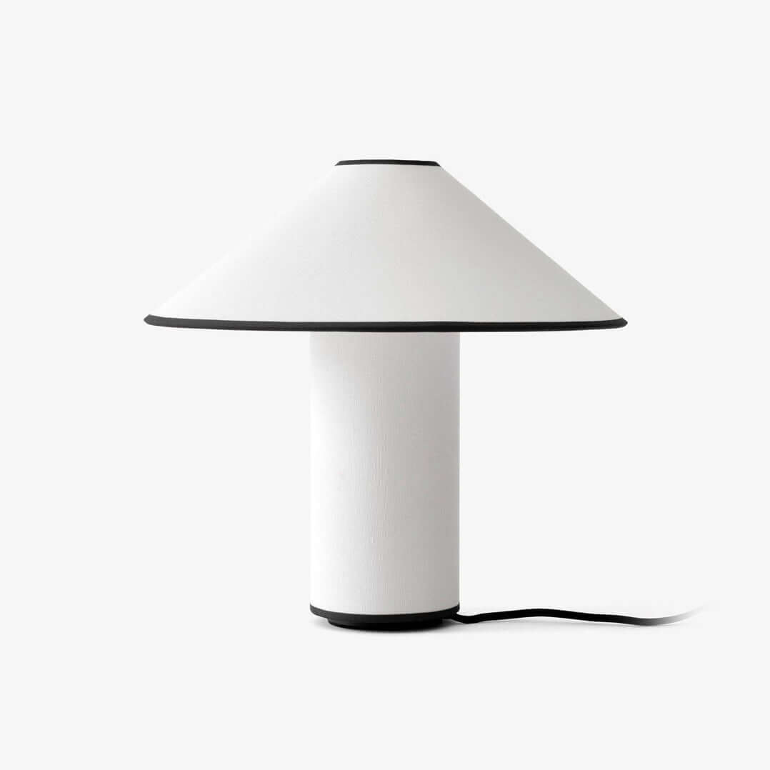 Elegant Metal & Fabric Table Lamp 32cm