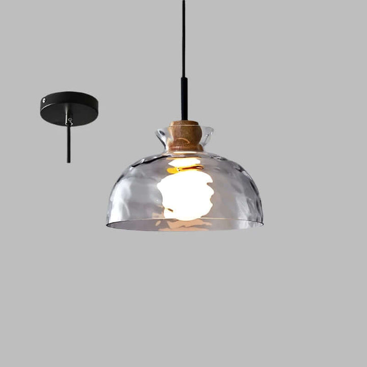 Modern Glass Pendant Light Fixture Hanging Lamp