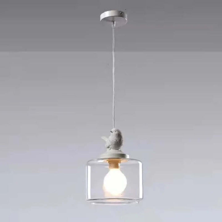 Decorative Bird Hanging Lamp with LED Bulbs