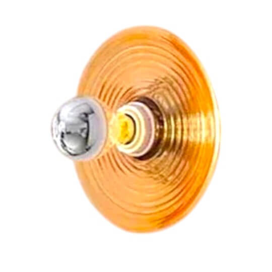 Vintage LED Water Ripple Glass Wall Sconce