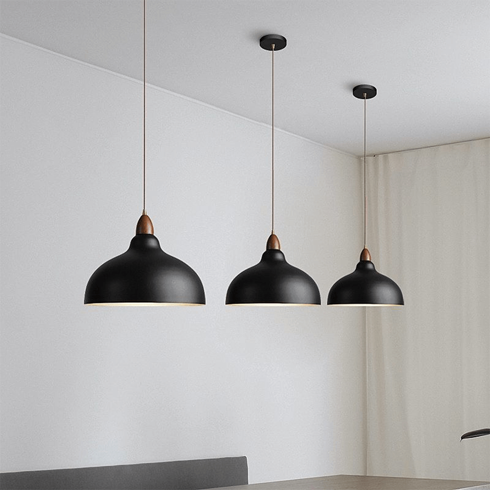 Scandinavian Wooden Pendant Light