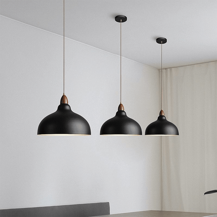 Scandinavian Wooden Pendant Light