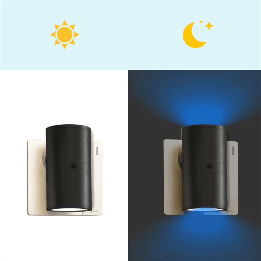 LED Night Lamp with Dual Modes - Auto On/Off