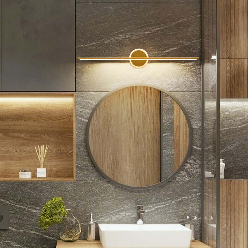 Modern LED Wall Light, Round/Square Design