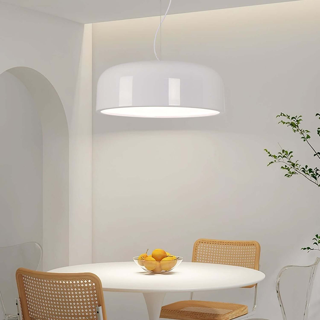 Modern Pendant Light 45/60cm - Aluminium & Polycarbonate