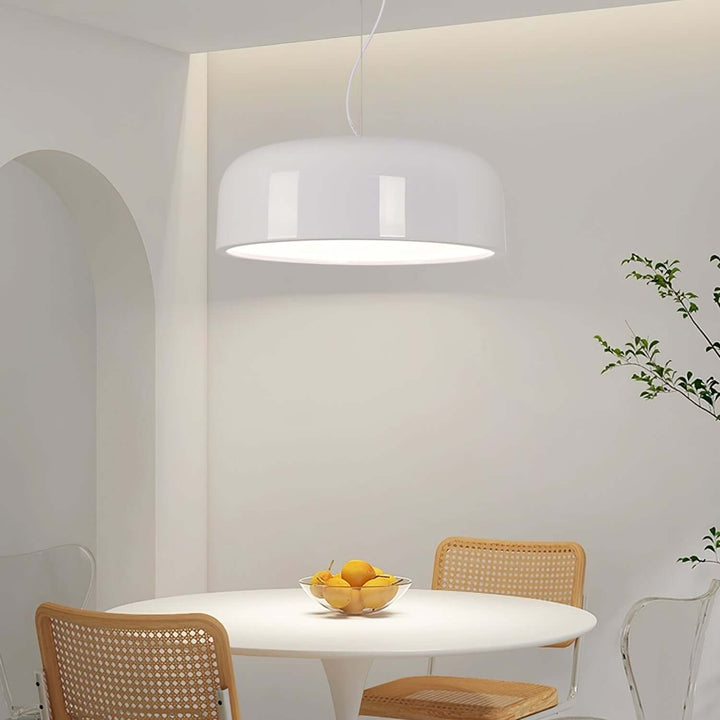 Modern Pendant Light 45/60cm - Aluminium & Polycarbonate