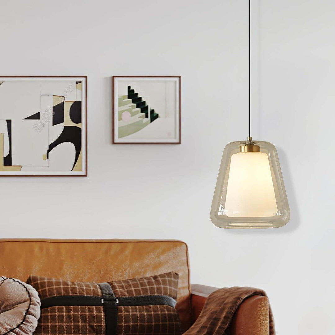 Modern Glass Pendant Light 27cm