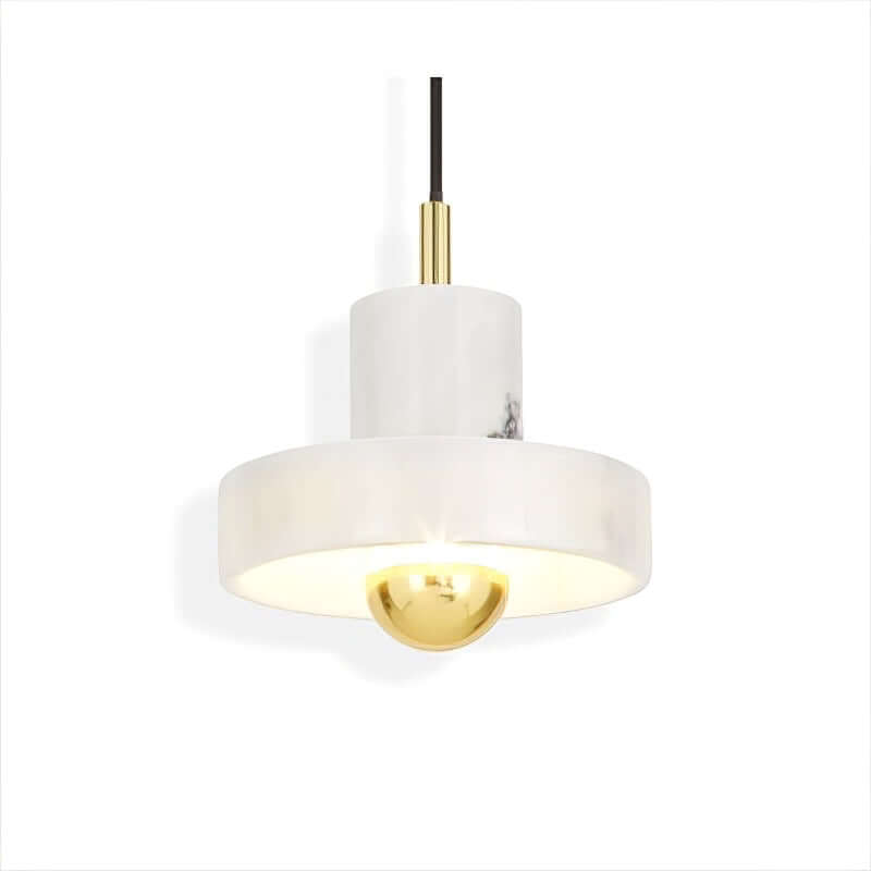Marble Pendant Lamp with Integrated LED