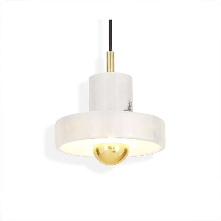 Marble Pendant Lamp with Integrated LED