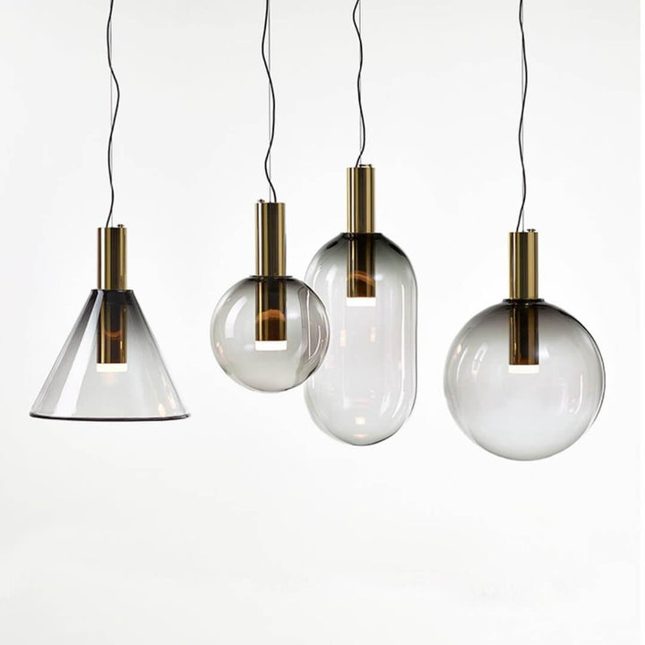 Modern Glass Pendant Lamp for Ambient Lighting
