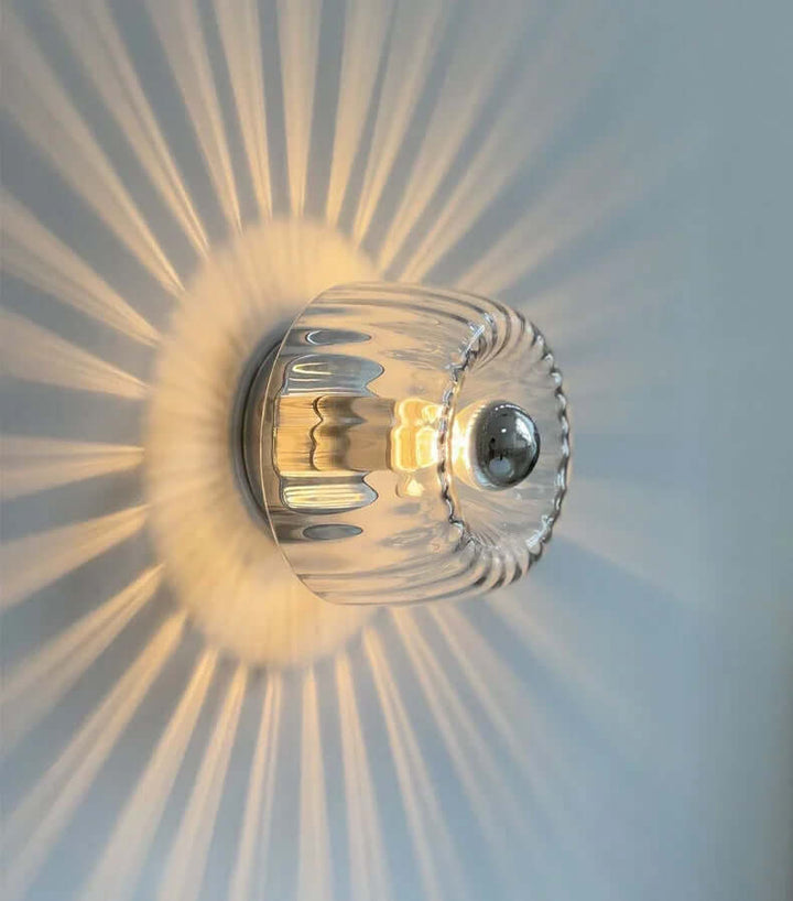 Modern Nordic Glass Wall Light Fixture