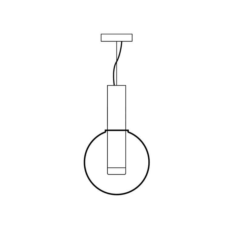 Modern Glass Pendant Lamp for Ambient Lighting
