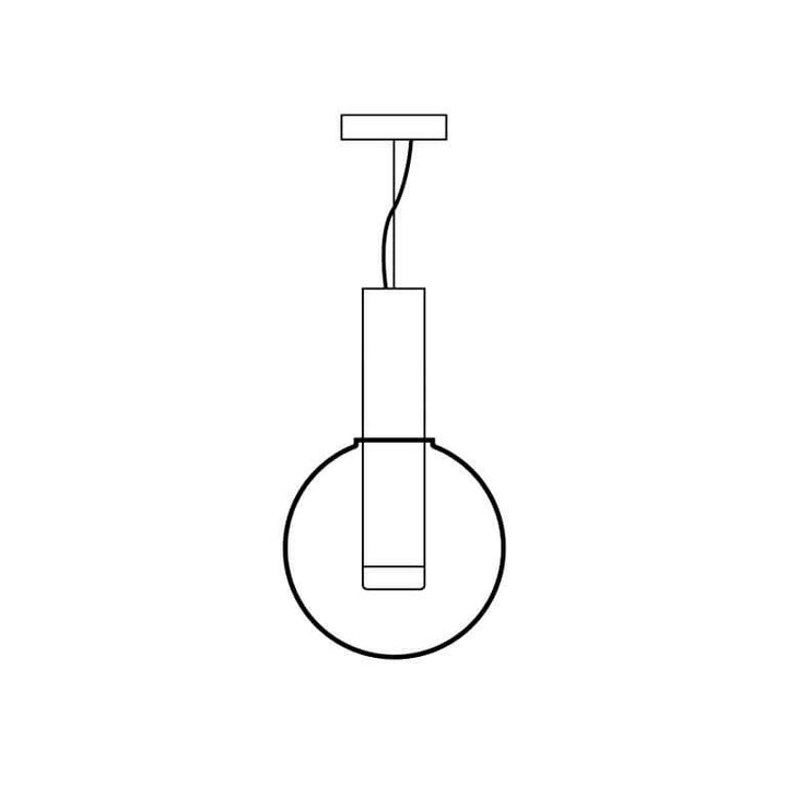 Modern Glass Pendant Lamp for Ambient Lighting