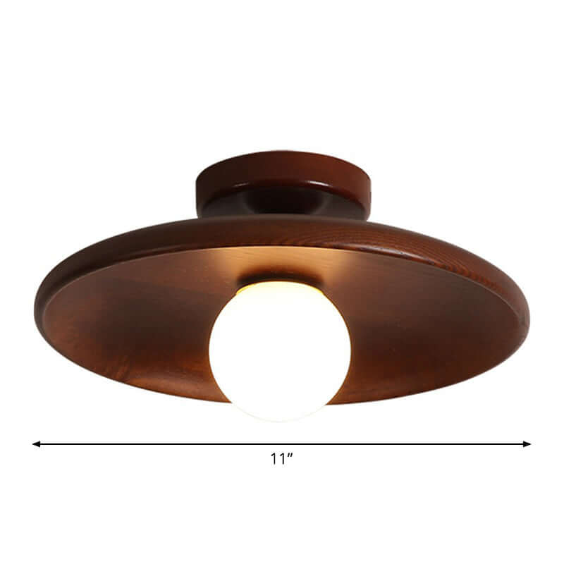 Shallow Bowl Ceiling Light