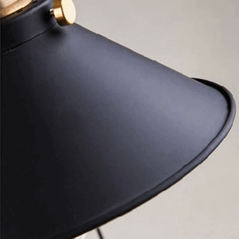 Vintage Brass Cone Pendant Light