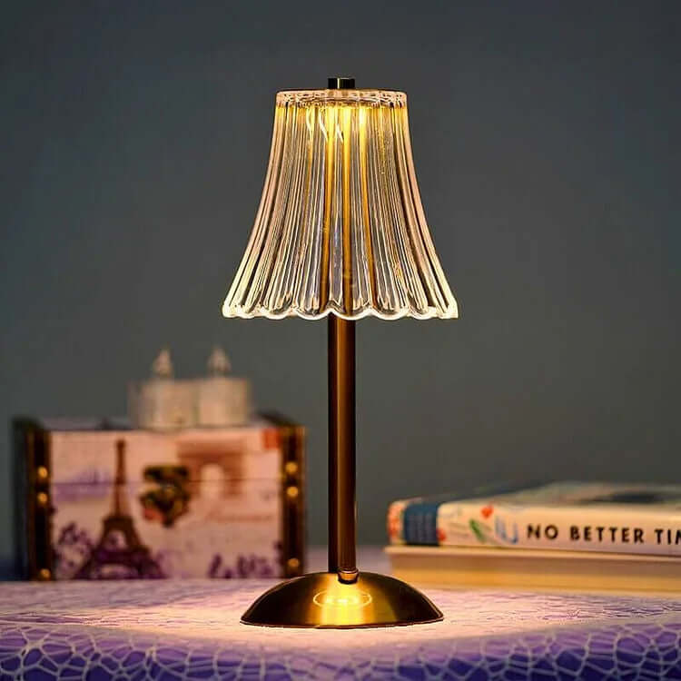 Cordless Crystal Table Lamp