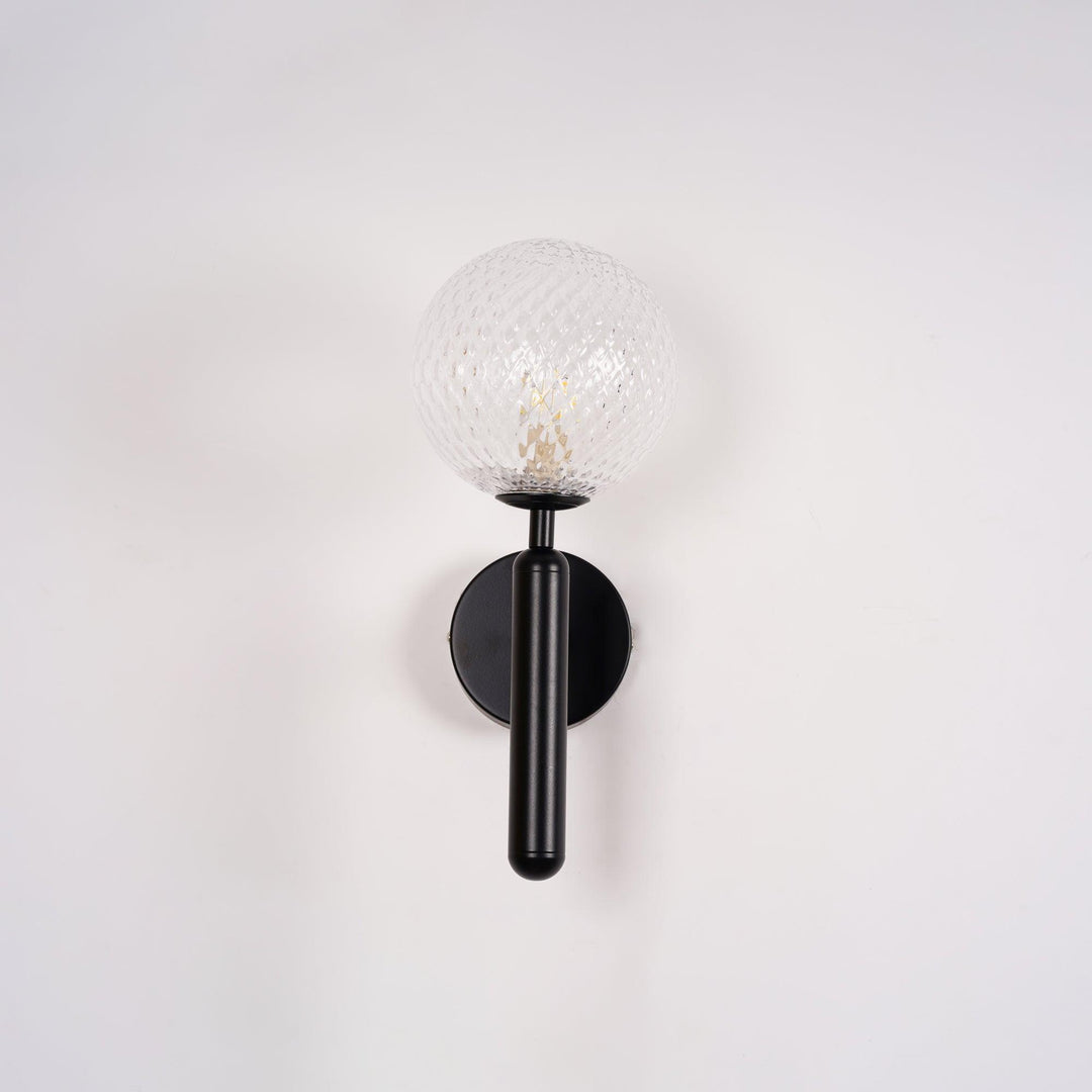 Modern Glass Wall Sconce - Elegant Lighting Fixture