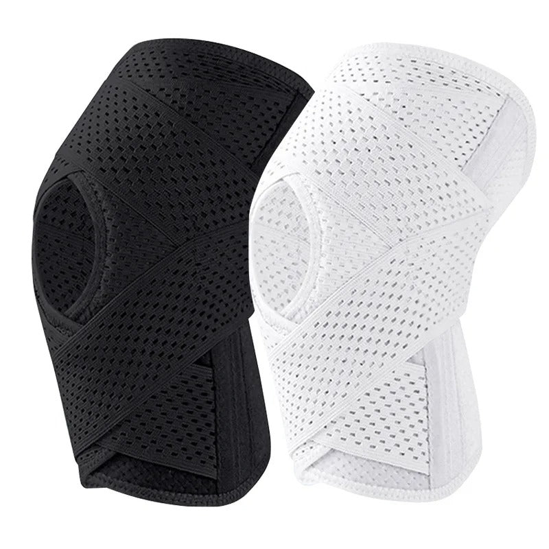 Unisex Knee Pads with Flexible Springs & Secure Fit