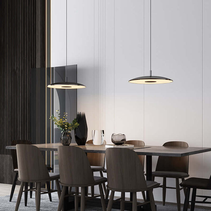 Modern Iron Nickel LED Pendant Light