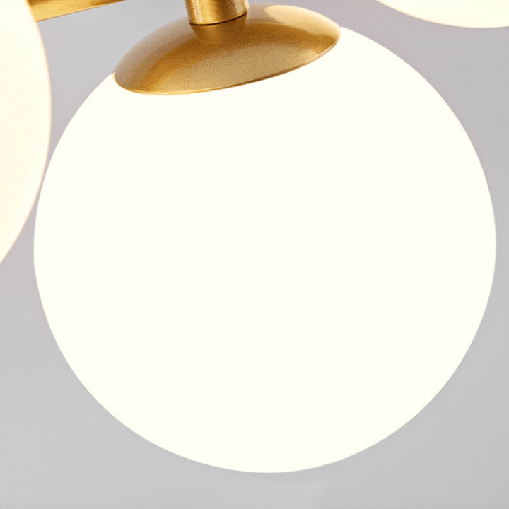 Elegant Glass & Iron Pendant Light