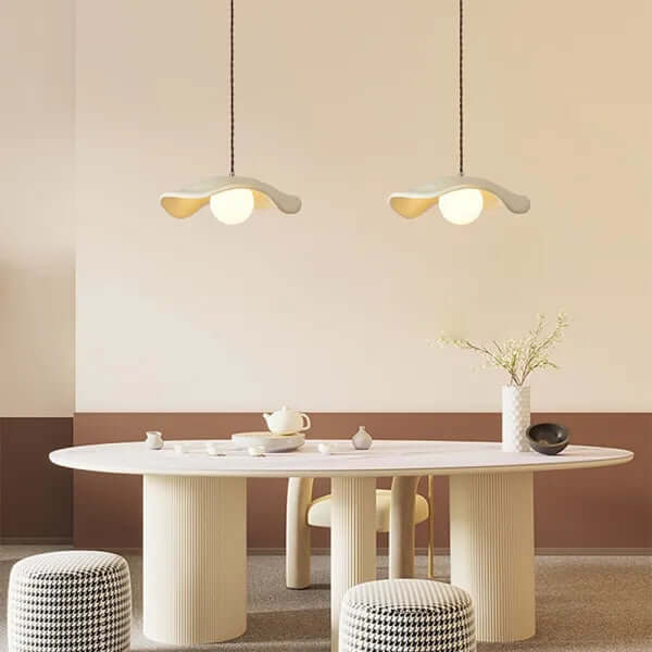 Wabi Sabi Lotus Leaf Pendant Light