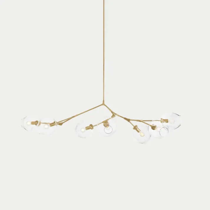 Modern Bubble Glass Sputnik Chandelier