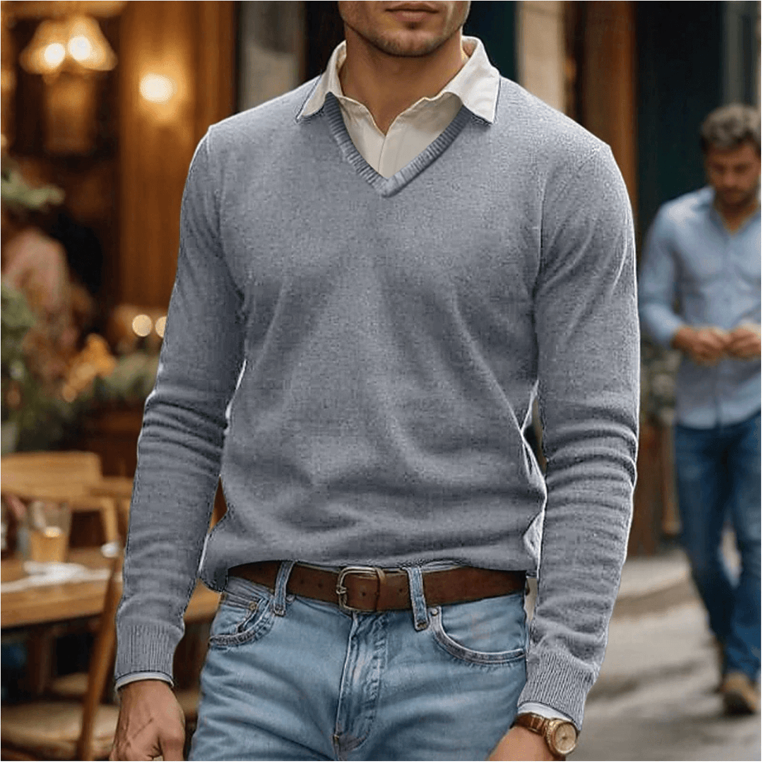 Soft V-Neck Sweater