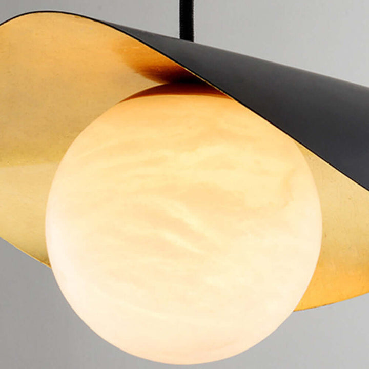 Modern Metal Hanging Lamp 35/40cm - Warm Light