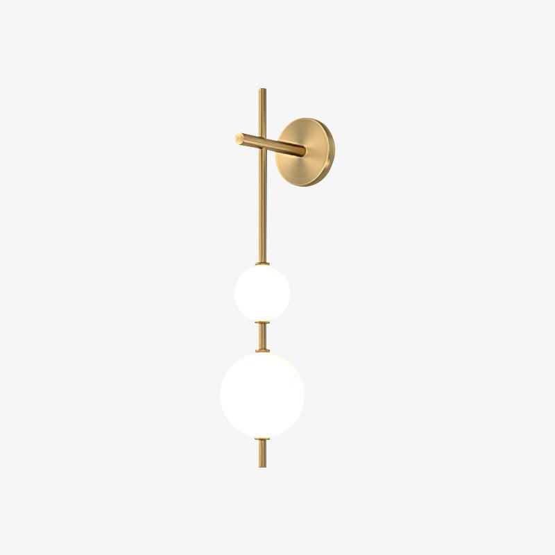Modern Glass Globe Wall Lamp